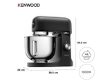 KENWOOD Robot de cuisine Kenwood kMix KMX751ABK