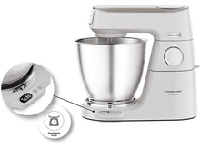 Charger l&#39;image dans la galerie, KENWOOD Robot de cuisine Titanium Chef Baker XL avec balance intégrée (KVL65.001WH)
