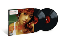 Pochette de l'album de Keyshia Cole. Vinyles noirs à droite.