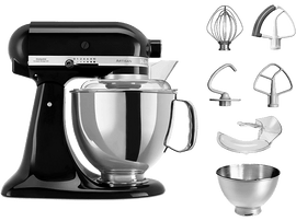 KITCHEN AID Robot de cuisine (5KSM175PSEOB)