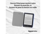 KOBO Cover pour Kobo Clara Colour/BW Bleu (N365-AC-BL-O-PU)