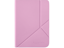 Charger l&#39;image dans la galerie, Housse rose pour liseuse avec logo Rakuten Kobo, design géométrique.
