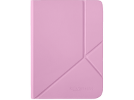 Housse rose pour liseuse avec logo Rakuten Kobo, design géométrique.