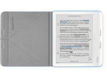 Charger l&#39;image dans la galerie, Une liseuse électronique avec du texte et des annotations sur fond blanc.
