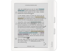 KOBO E-Reader Libra Colour - Blanc