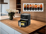 KOENIC Airfryer (KAF 41323 B) Airfryer