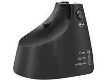 Charger l&#39;image dans la galerie, Appareil en plastique noir avec boutons et texte. Il affiche &#39;250ml&#39;, &#39;20g/min&#39; et &#39;quick start&#39;.
