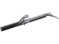 Fer à friser Koenic. Noir et gris avec affichage numérique '20'. Cordon d'alimentation attaché.