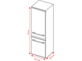 KOENIC KFK 121 C W Frigo-congélateur de table