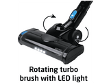 KOENIC  KVR 22225 - Aspirateur balai - Aspirateur balai - Autonomie 45 min - Aspiration max. 8 kPa - Noir Bleu