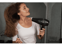 Charger l&#39;image dans la galerie, Souris de jeu blanche avec Razer Hyperscroll, montrant différents modes.
