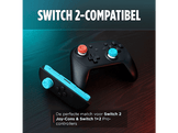 KONTROLFREEK Pinces de joystick Galaxy Edition pour Nintendo Switch 2 Rouge/Bleu Pinces de joystick pour Nintendo Switch 2