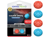 KONTROLFREEK Pinces de joystick Galaxy Edition pour Nintendo Switch 2 Rouge/Bleu Pinces de joystick pour Nintendo Switch 2