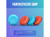 KONTROLFREEK Pinces de joystick Galaxy Edition pour Nintendo Switch 2 Rouge/Bleu Pinces de joystick pour Nintendo Switch 2