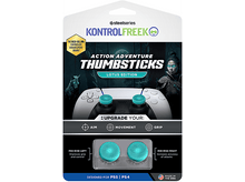 Charger l&#39;image dans la galerie, KONTROLFREEK Sticks Action Lotus Kit - TLBCLR Kit (PS5) Bleu Controller Accessoires
