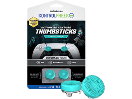 KONTROLFREEK Sticks Action Lotus Kit - TLBCLR Kit (PS5) Bleu Controller Accessoires