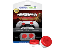 Charger l&#39;image dans la galerie, KONTROLFREEK Sticks FPS Inferno Kit - Red/White (PS5)
