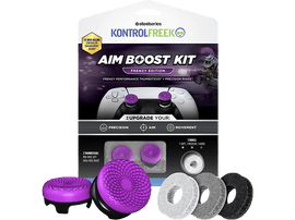 KONTROLFREEK Sticks Frenzy Aim Boost Kit - Purple/Black (PS5/PS4)