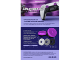 KONTROLFREEK Sticks Frenzy Aim Boost Kit - Purple/Black (PS5/PS4)