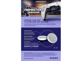 KONTROLFREEK Sticks Sports - Clutch - White/Black (PS5)