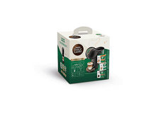Charger l&#39;image dans la galerie, Une machine à café Dolce Gusto noire dans une boîte, avec des capsules Starbucks. Édition limitée. La boîte a une poignée et du texte marketing.
