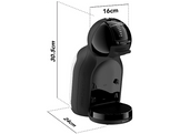 KRUPS Dolce Gusto Mini Me 2 YY5879FD - Machine à capsules - Avec Fonction lait - Piano Black
