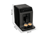 KRUPS EA897H Evidence Eco Design Machine à expresso entièrement automatique Charbon