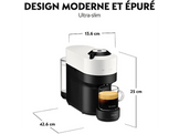 KRUPS Nespresso Vertuo Pop (XN920110) Nespresso Vertuo Blanc