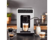 Charger l&#39;image dans la galerie, Machine à café Krups, avec un verre à double paroi de latte macchiato.
