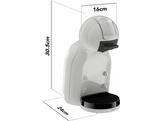 KRUPS NESCAFÉ Dolce Gusto Mini Me 2 lot + 6 boîtes de café - Machine à café à capsules - Gris