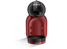 Charger l&#39;image dans la galerie, Machine à café rouge et noire avec une base noire.
