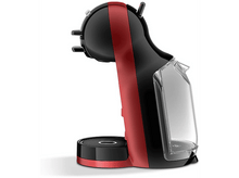 Charger l&#39;image dans la galerie, Machine à café rouge et noire sur fond blanc avec un réservoir d&#39;eau.

