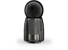 Charger l&#39;image dans la galerie, Une cafetière Krups noire avec une tasse sur fond blanc.
