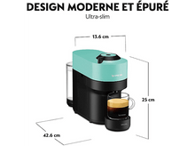 Charger l&#39;image dans la galerie, KRUPS Nespresso Vertuo Pop (XN920410) Nespresso Vertuo Vert menthe
