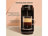 KRUPS Vertuo Up Ink Black YY5889FD - Machine à café à capsules - Noir