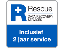 Charger l&#39;image dans la galerie, Un logo de services de récupération de données bleu et blanc, avec le texte : Rescue, Data Recovery Services.
