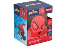 Charger l&#39;image dans la galerie, Lumière en silicone Spider-Man dans une boîte, avec une illustration et du texte Spider-Man.
