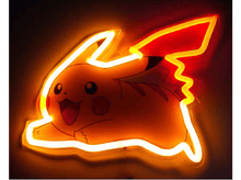 Charger l&#39;image dans la galerie, Lampe murale néon LED Pikachu
