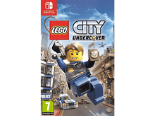 Charger l'image dans la galerie, Couverture du jeu LEGO City Undercover. Comprend un policier LEGO, une voiture et un arrière-plan de ville.

