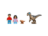 LEGO JURASSIC WORLD 76972 Évasion de raptor tout-terrain
