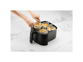 BRABANTIA Mini Plat à four ø 11 cm pour airfryer, lot de 4, Verre