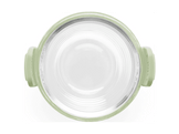 BRABANTIA Mini Plat à four ø 11 cm pour airfryer, lot de 4, Verre