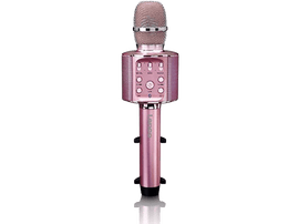 LENCO Microphone karaoké Bluetooth Rose (BMC-090)