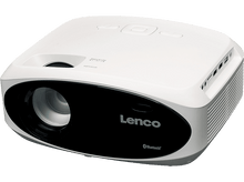 Charger l&#39;image dans la galerie, Projecteur Lenco blanc sur fond blanc.
