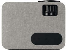 Charger l&#39;image dans la galerie, Projecteur avec une surface grise et des boutons de commande noirs.
