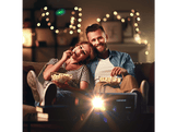 LENCO Projecteur HD Bluetooth 4000 lm (LPJ-700BKGY)