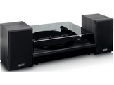 LENCO Tourne-disque Bluetooth avec haut-parleurs (LS-301BK)
