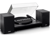 LENCO Tourne-disque Bluetooth avec haut-parleurs (LS-301BK)