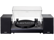 LENCO Tourne-disque Bluetooth avec haut-parleurs (LS-301BK)