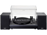 LENCO Tourne-disque Bluetooth avec haut-parleurs (LS-301BK)